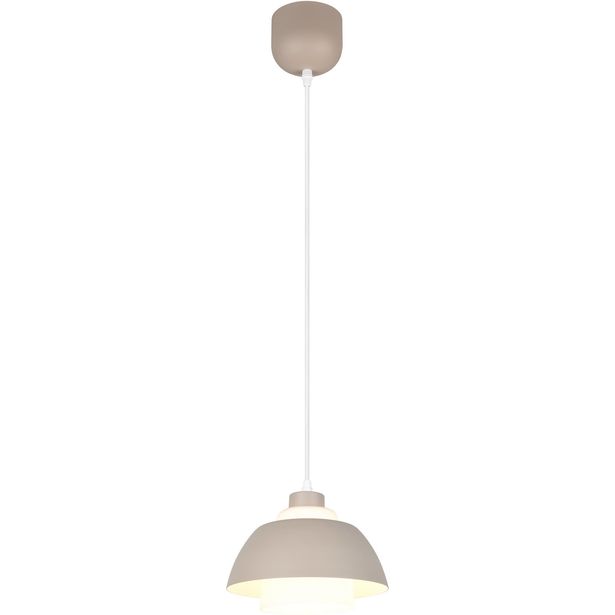 Riippuvalaisin Trio Tilos Ø23cm E27 lämmin beige