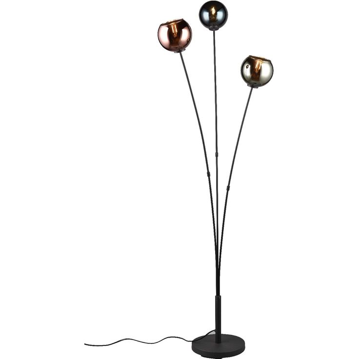 Lattiavalaisin Trio Sheldon, 3-os, E14, monivär