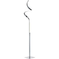 LED-lattiavalaisin Trio Course, 1450x205x205mm, harjattu teräs