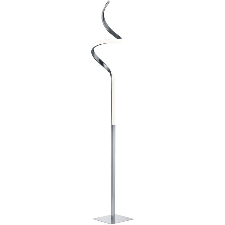 LED-lattiavalaisin Trio Course, 1450x205x205mm, harjattu teräs