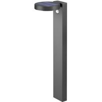 Aurinkokennopylväsvalaisin Trio Posadas, 60cm, antrasiitti, liiketunnistimella