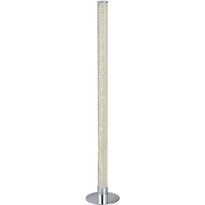 LED-lattiavalaisin Trio Leia, ø180x1040mm, kromi