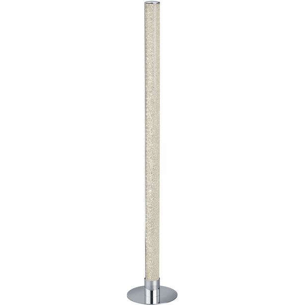 LED-lattiavalaisin Trio Leia, ø180x1040mm, kromi