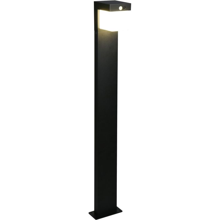 Aurinkokennopylväsvalasin Trio Colombo Hybrid LED liike- ja hämärätunnistin 4000K mattamusta, eri kokoja