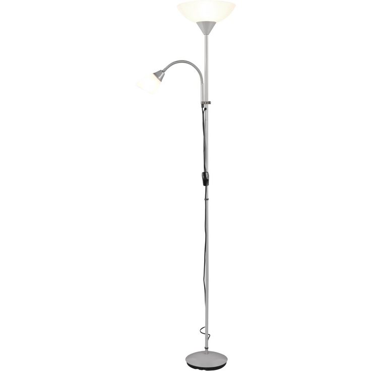 Lattiavalaisin Trio Erzwo 150/40W, IP20, Ø280x1800 mm, titaani uplighter