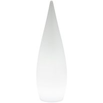 LED-lattiavalaisin Trio Palmas, 80 cm, RGBW, 3000K, valkoinen + kaukosäädin