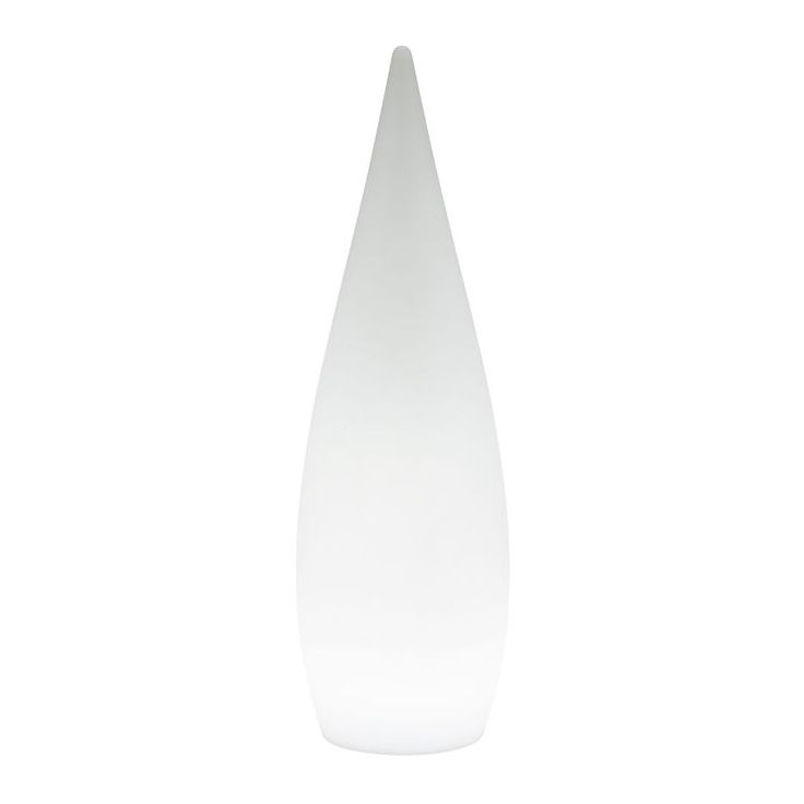 LED-lattiavalaisin Trio Palmas, 80 cm, RGBW, 3000K, valkoinen + kaukosäädin