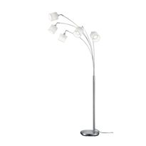 Lattiavalaisin Trio Tommy 2000x300x715 mm harjattu teräs