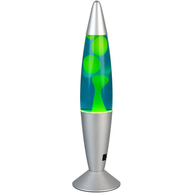 Laavalamppu Trio Vesuv 41.5cm LED 3000K keltainen