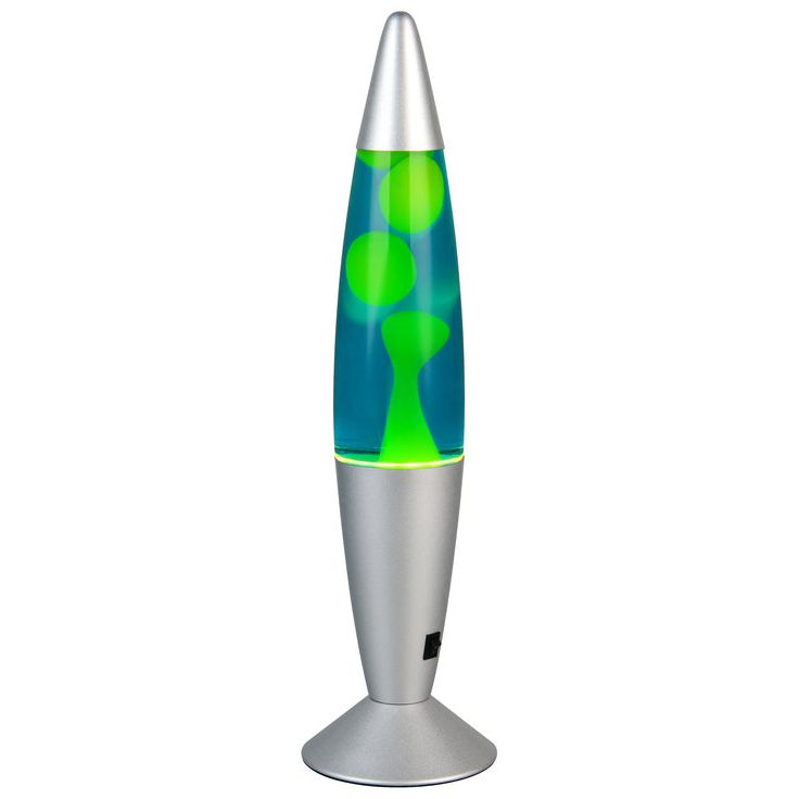 Laavalamppu Trio Vesuv 41.5cm LED 3000K keltainen