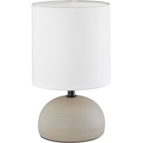 Pöytävalaisin Trio Luci, Ø 140x230 mm, cappuccino
