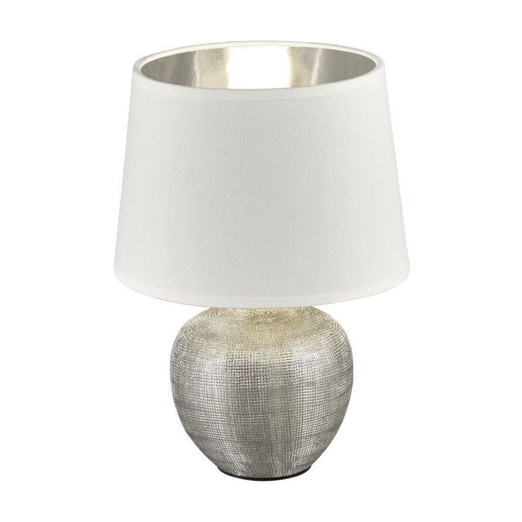Pöytävalaisin Trio Luxor, Ø 180x260 mm, hopea