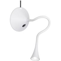 LED-seinä/pöytävalaisin Trio Viper LED 3W, IP20, Ø135x318 mm, valkoinen