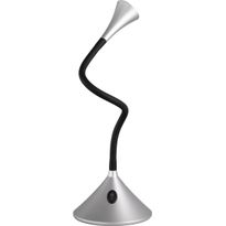 LED-seinä/pöytävalaisin Trio Viper LED 3W, IP20, Ø135x318 mm, hopea