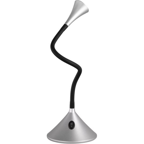 LED-seinä/pöytävalaisin Trio Viper LED 3W, IP20, Ø135x318 mm, hopea