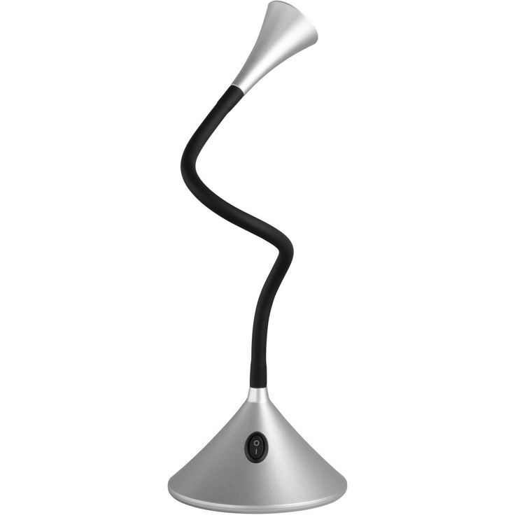 LED-seinä/pöytävalaisin Trio Viper LED 3W, IP20, Ø135x318 mm, hopea