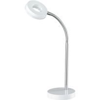 LED-pöytävalaisin Trio Rennes LED 4W, IP20, 115x400 mm, valkoinen