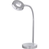 LED-pöytävalaisin Trio Rennes LED 4W, IP20, 115x400 mm, kromi