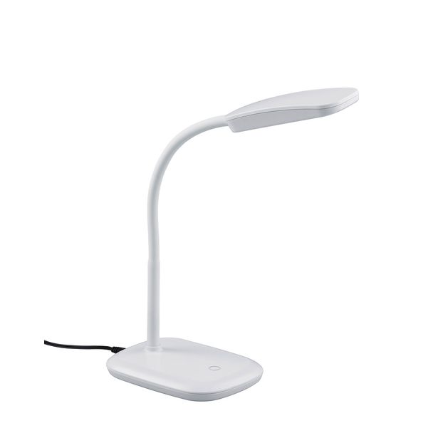 LED-pöytävalaisin Trio Boa 110x360 mm, valkoinen