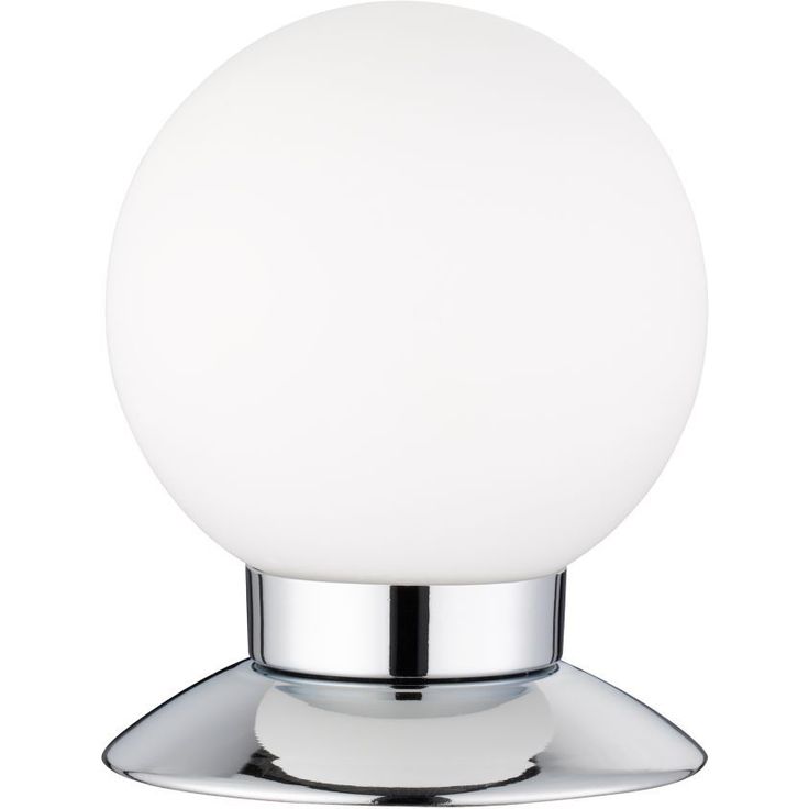 LED-pöytävalaisin Trio Princess Ø100x130 mm, kromi