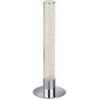 LED-pöytävalaisin Trio Leia, ø150x400mm, kromi