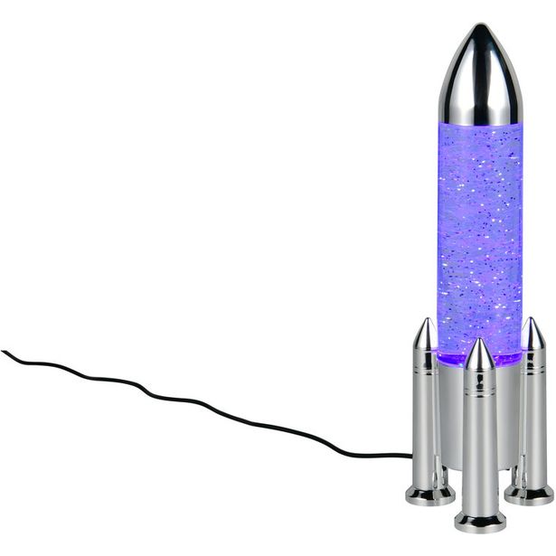 Pöytävalaisin Trio Apollo 33cm LED RGB titaani