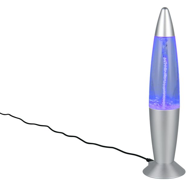 Pöytävalaisin Trio Holly 34.5cm LED RGB titaani