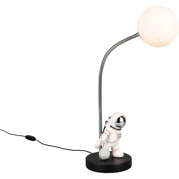 Pöytävalaisin Trio Arm LED 2700K musta