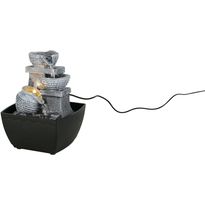 Pöytävalaisin Trio Luma 18cm LED ruskea