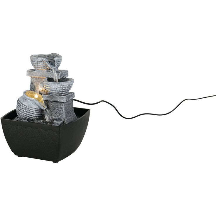 Pöytävalaisin Trio Luma 18cm LED ruskea
