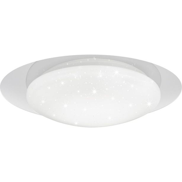 LED-kattovalaisin Trio Frodo, Ø35cm, valkoinen