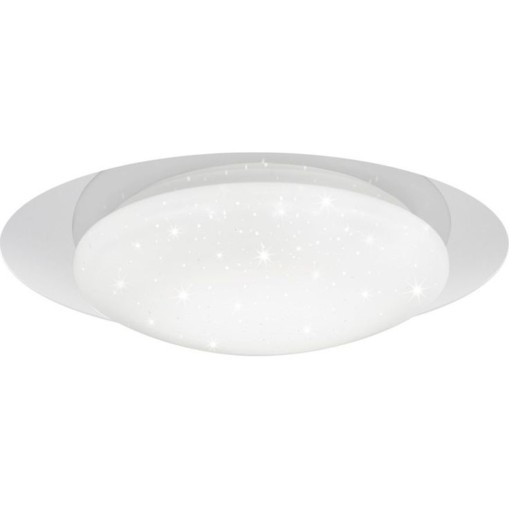 LED-kattovalaisin Trio Frodo, Ø35cm, valkoinen