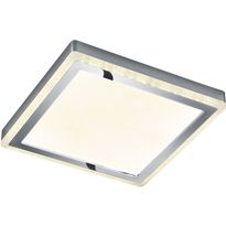 LED-plafondi Trio Slide RGBW, 40x40cm, kromi