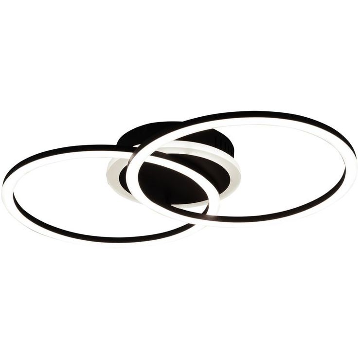 Kattovalaisin Trio Venida LED, pyöreä musta