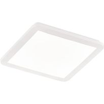 LED-plafondi Trio Camillus, 30x30 cm, valkoinen, IP44