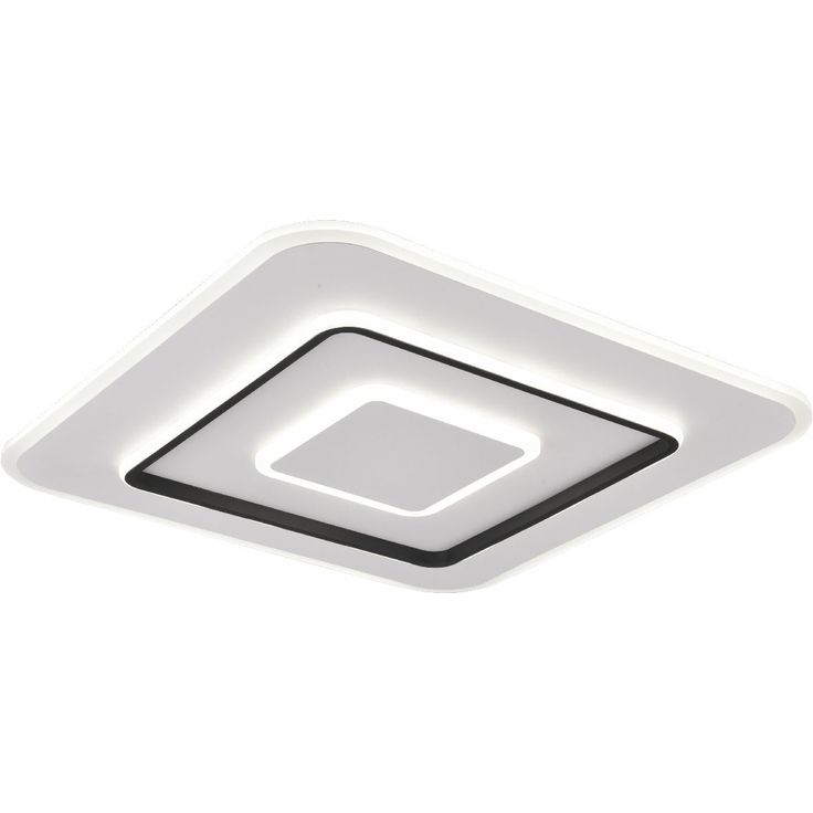 LED-kattovalaisin Trio Jora, 60x60cm, mattavalkoinen