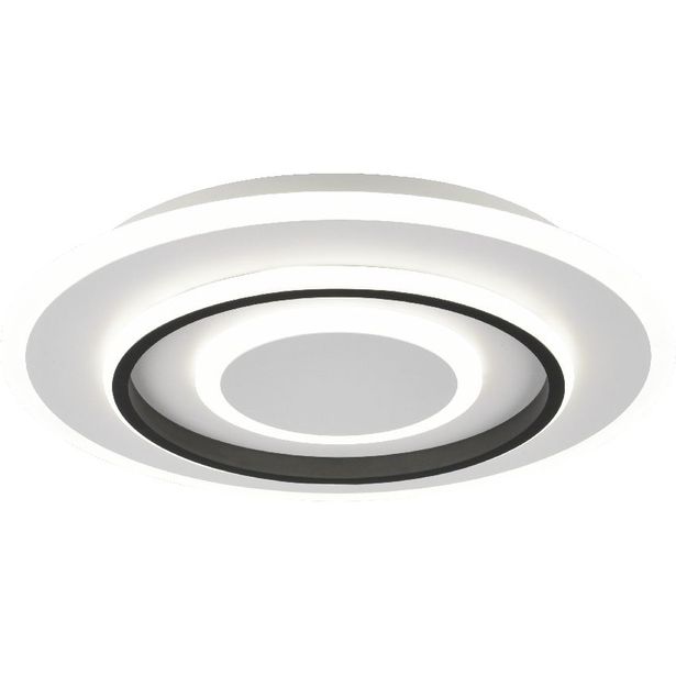 LED-kattovalaisin Trio Jora, 40cm, mattavalkoinen