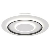 LED-kattovalaisin Trio Jora, 60cm, mattavalkoinen