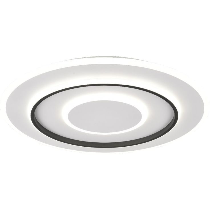 LED-kattovalaisin Trio Jora, 60cm, mattavalkoinen