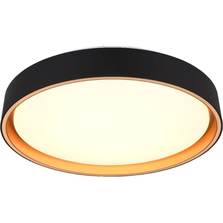 LED-kattovalaisin Trio Felis, 40cm, musta/kulta