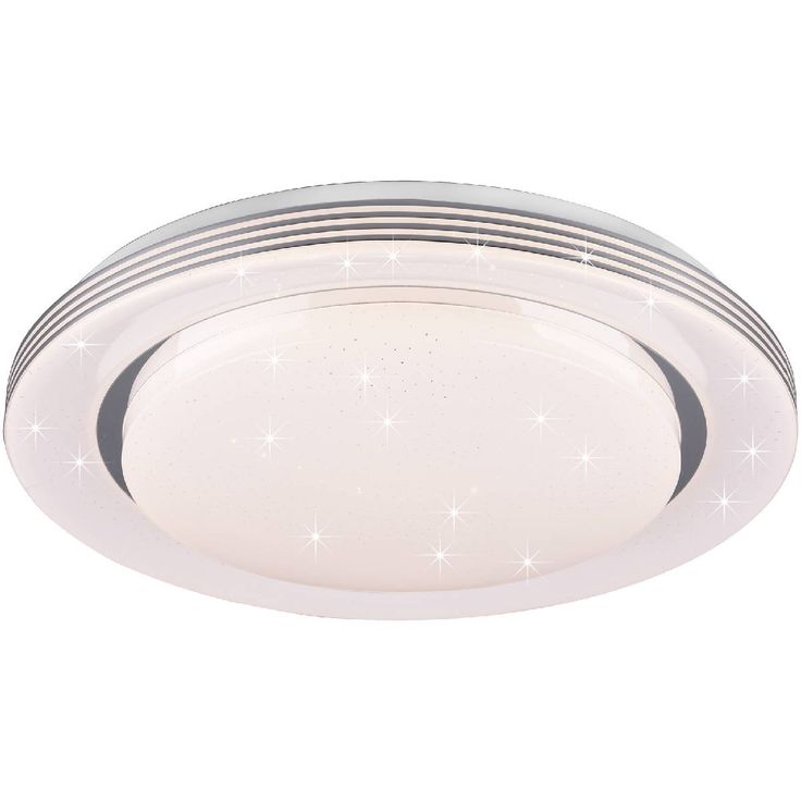 Kattovalaisin Trio Atria, LED, &Oslash;48cm, valkoinen, starlight