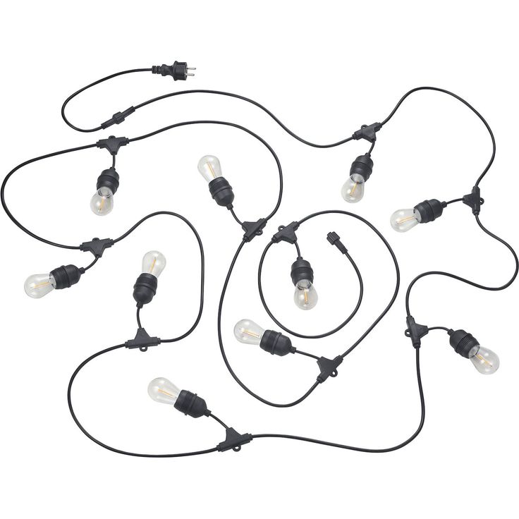 Valoketju Trio Chain 6.5m 10xE27 mattamusta