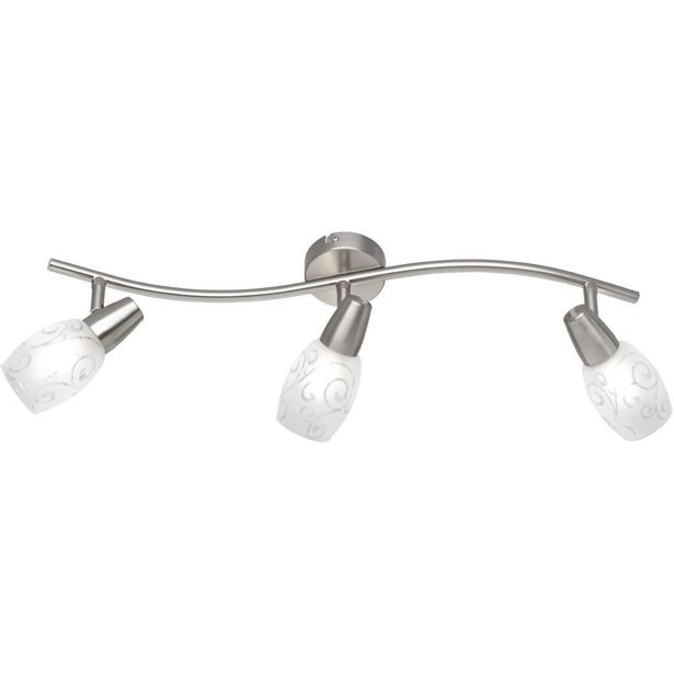 Kattospotti Trio Colmar, 560x190x80mm, harjattu teräs