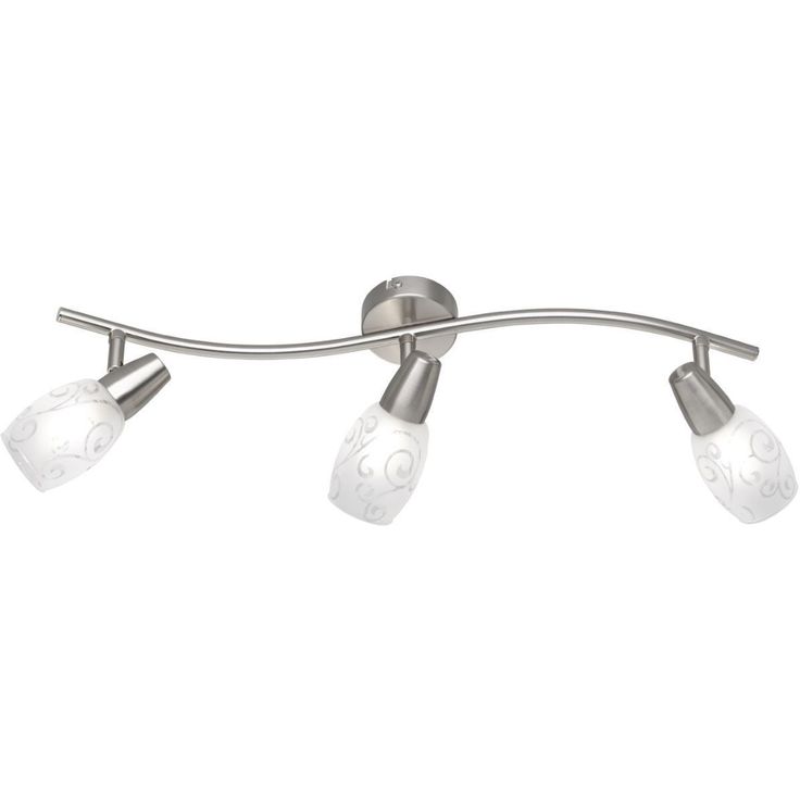 Kattospotti Trio Colmar, 560x190x80mm, harjattu teräs