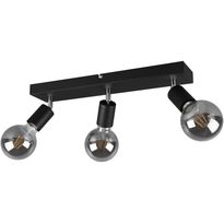 Spotti Trio Vannes, 3-osainen, E27, mattamusta