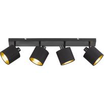 Kattospotti Trio Tommy, 190x700x176mm, musta