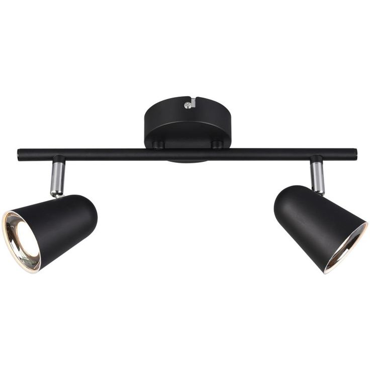 LED-spotti Trio Toulouse, 2-os., mattamusta