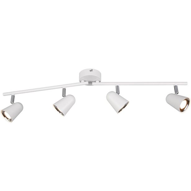 LED-spotti Trio Toulouse, 4-os., mattavalkoinen