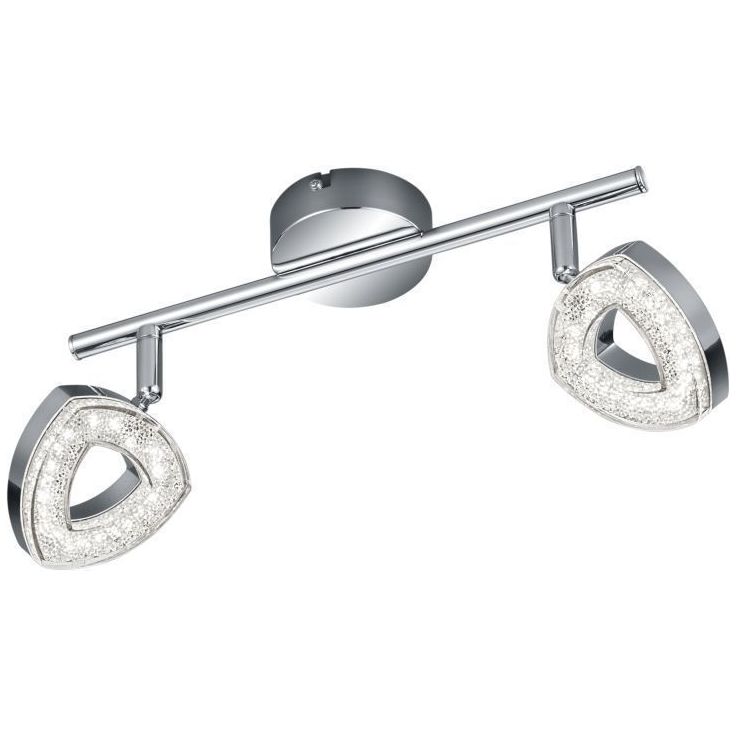 LED-kattospotti Trio Tours, 300x130x88mm, kromi