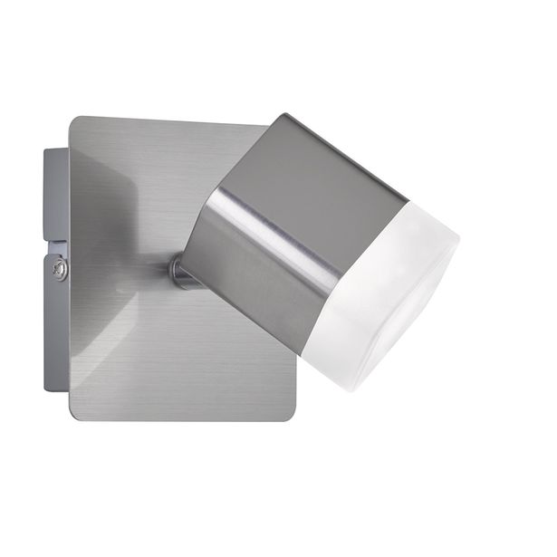 LED-kattospotti Trio Roubaix 115x100x100 mm harjattu teräs